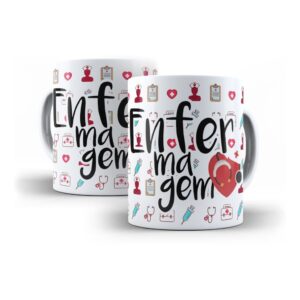 Caneca Personalizada Profissão Enfermagem