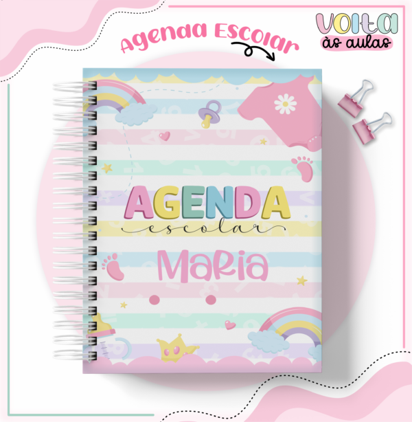 Agenda Rotina Diária do Bebê