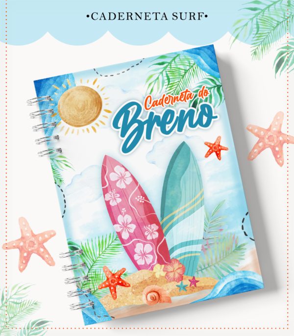 Caderneta de Vacinação Personalizada - Surf